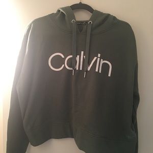 Guc, Calvin Klein performance cropped sweatshirt